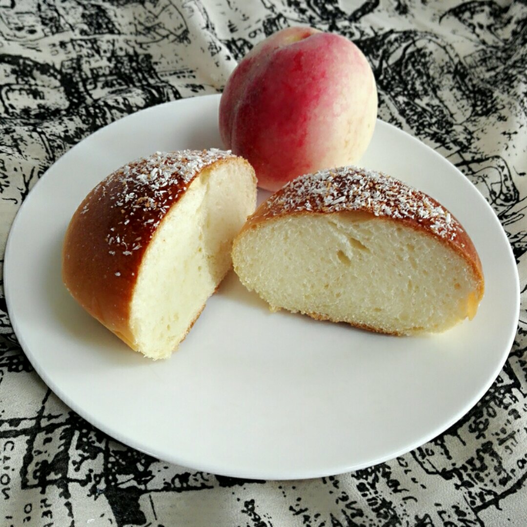 蛋糕 巨蛋牛奶面包 aping小厨做的巨蛋牛奶面包