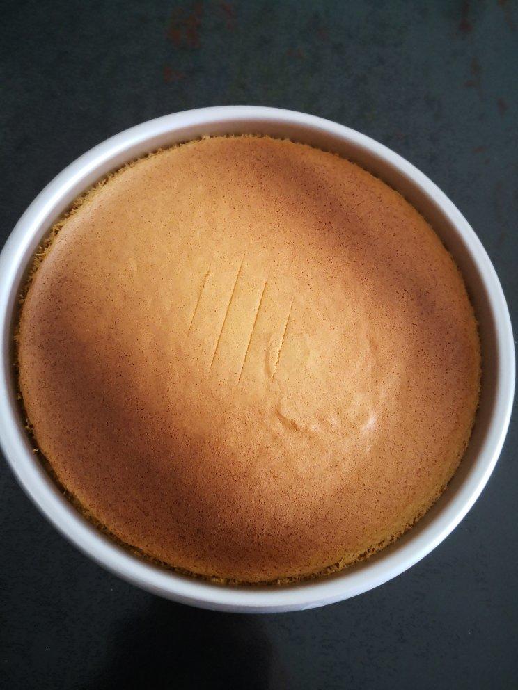 八寸戚风蛋糕（生日蛋糕坯）附六寸配单