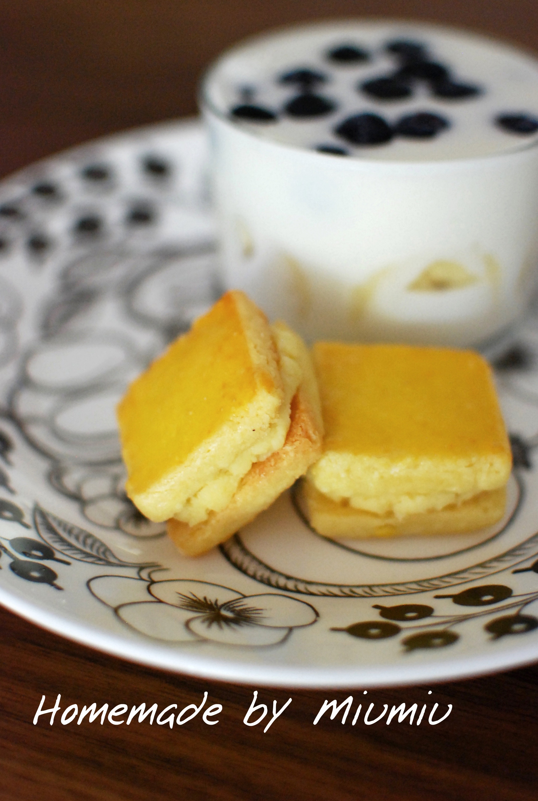 乳酪奶油夹心酥饼