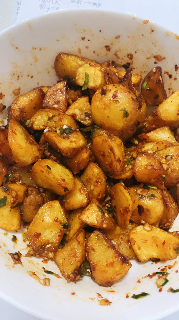 漫漫时光路做的炸土豆