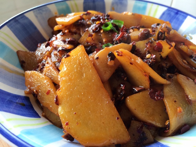回锅土豆片（老干妈版）