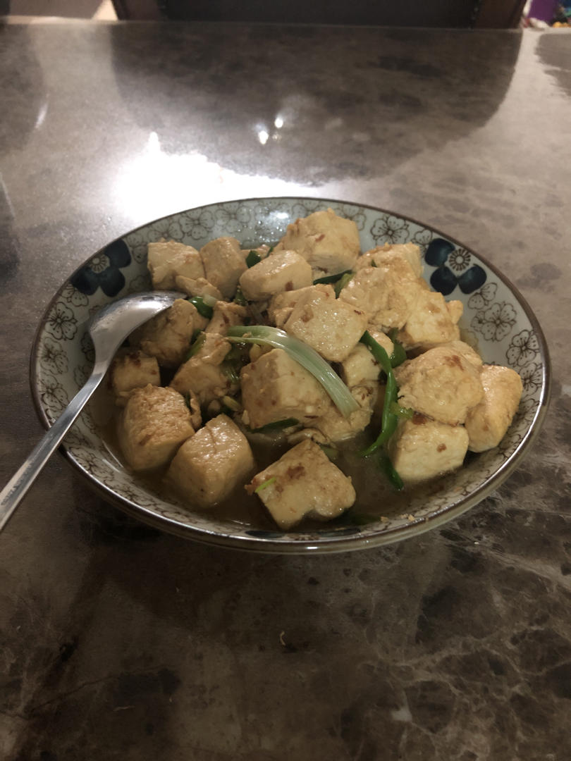 家常小葱豆腐