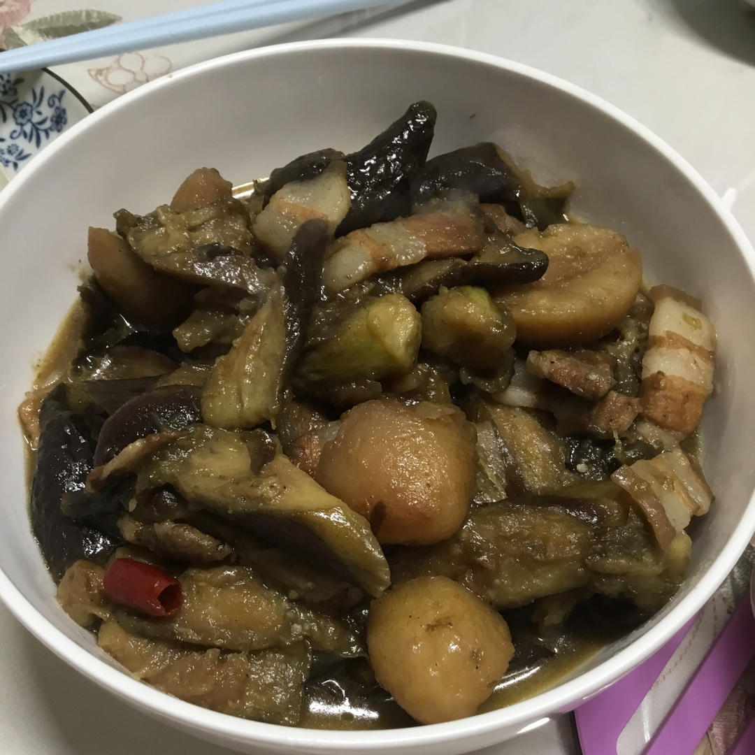 土豆炖茄子