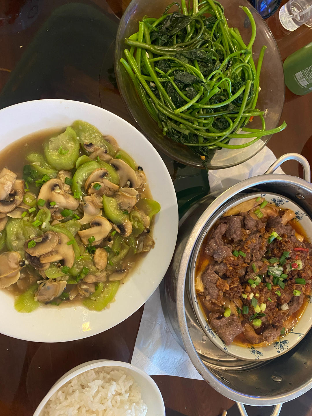 夏日三鲜烩，看着清淡，却是超级下饭菜