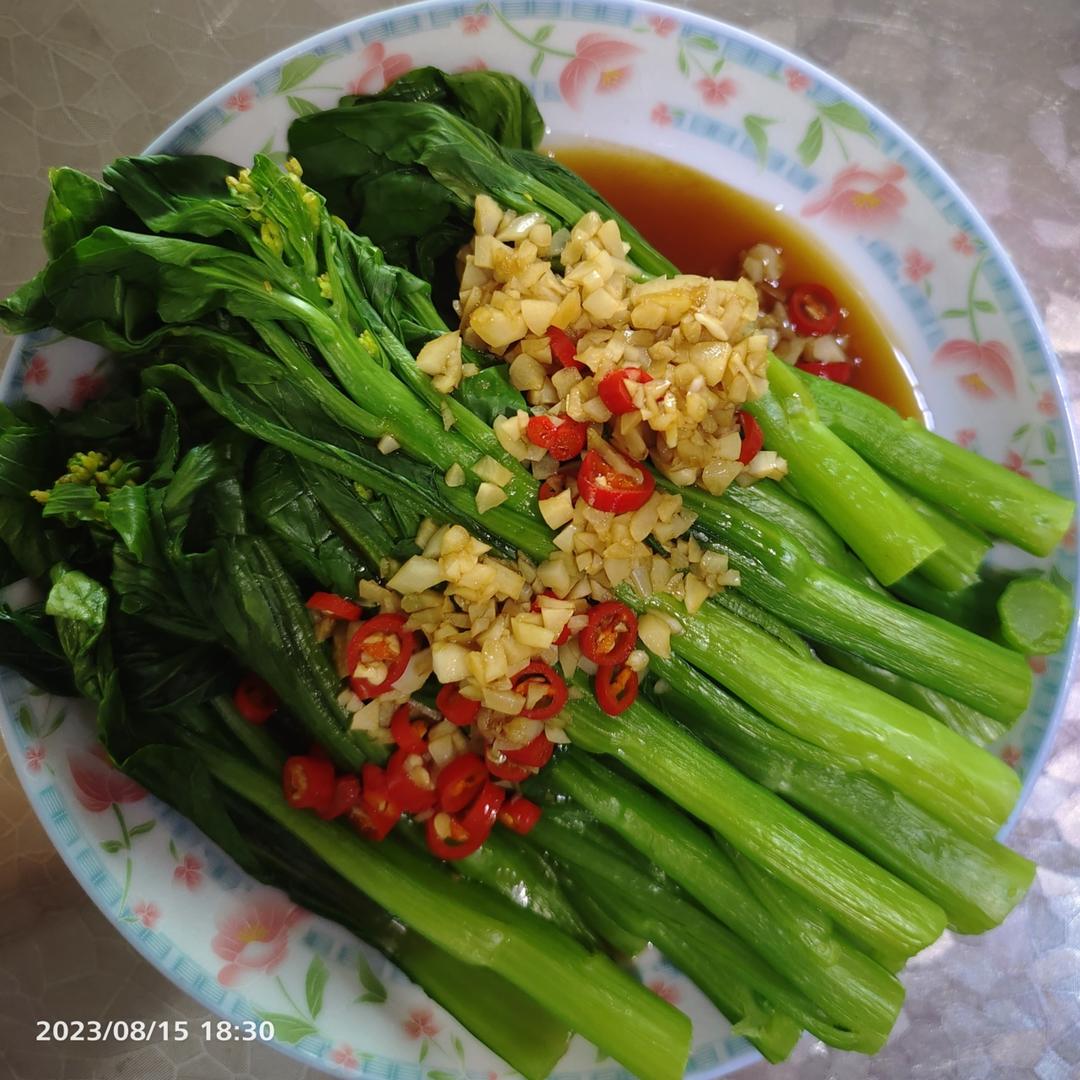 经典粤菜-白灼菜心（超详）