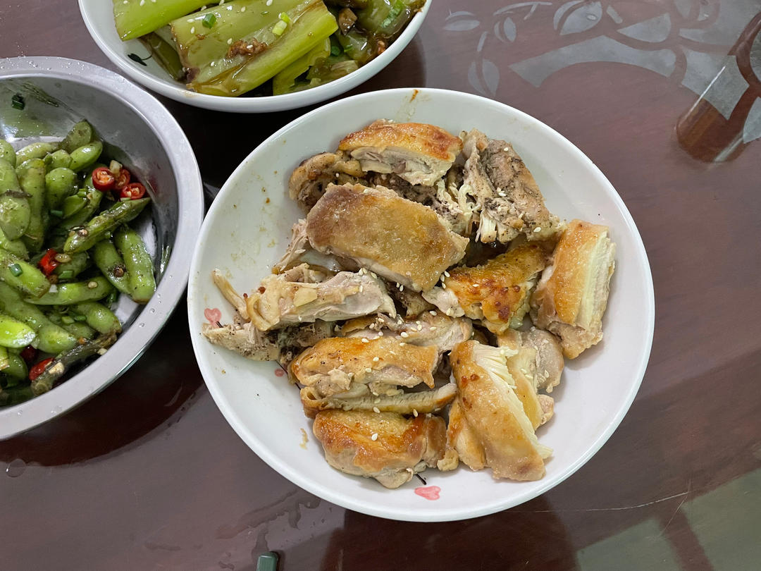 狂推荐的无油脆皮煎鸡腿排