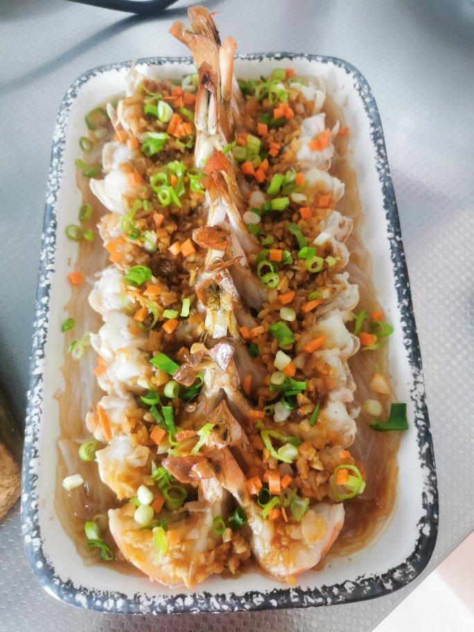 蒜蓉粉丝开背虾