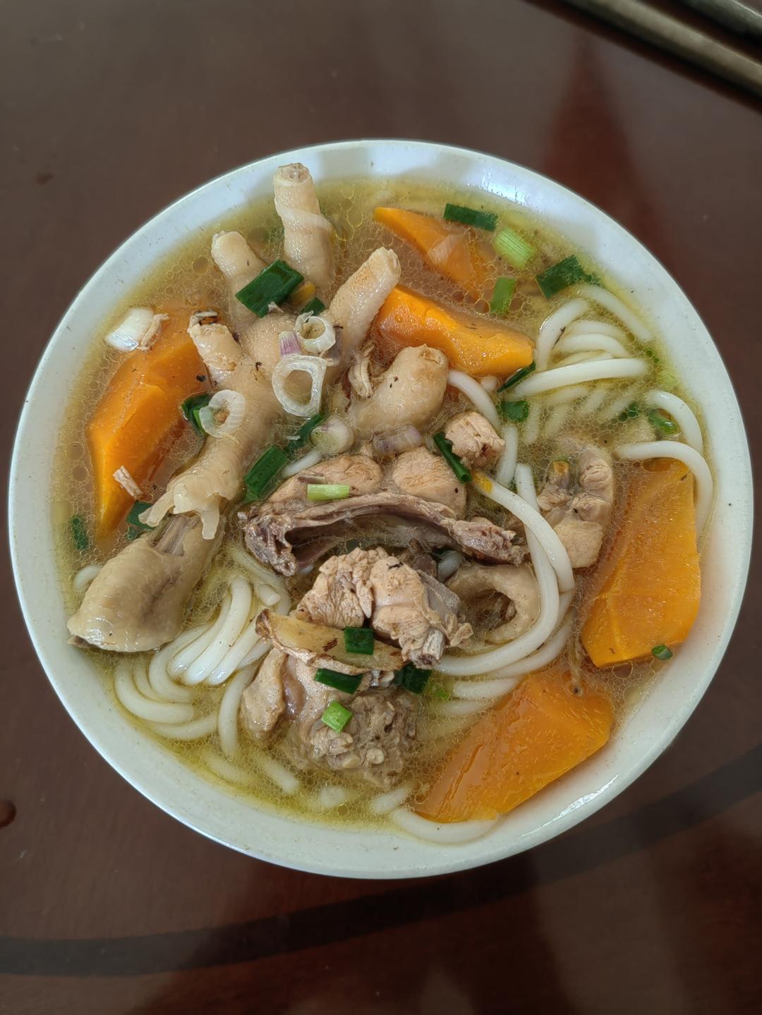 鸡汤面