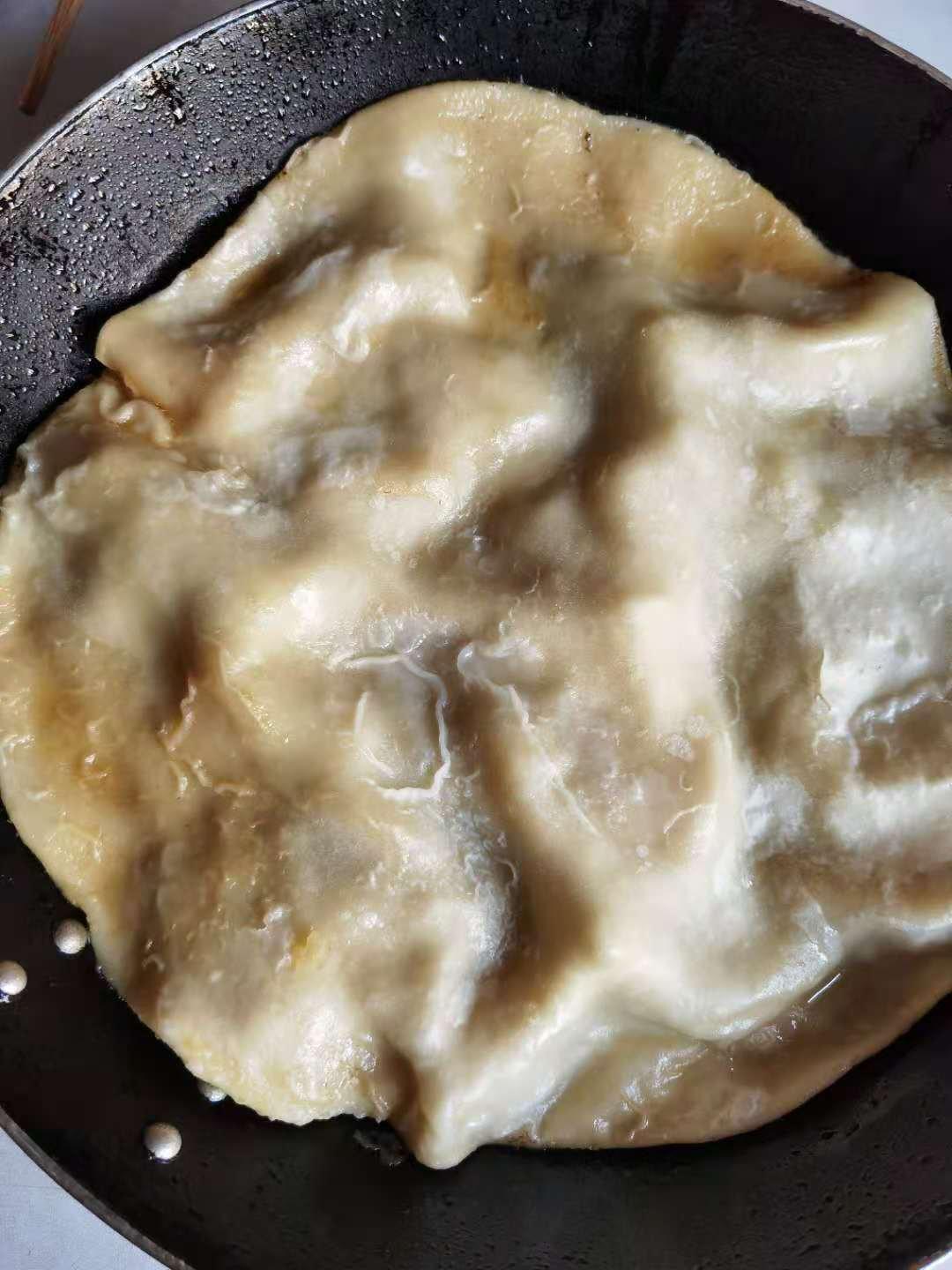 豆角烀饼