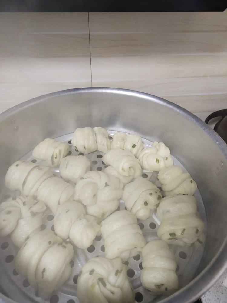 香葱银丝花卷【附扭花卷视频】
