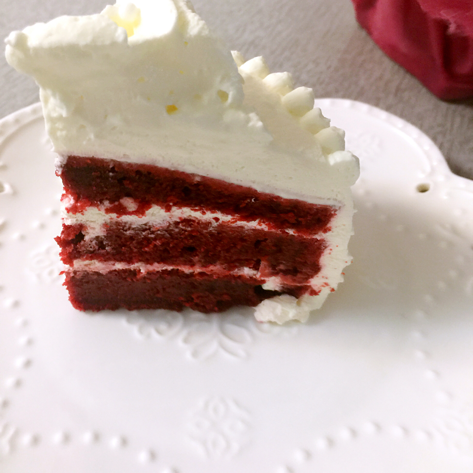 正宗红丝绒蛋糕（非红曲粉版本）6寸