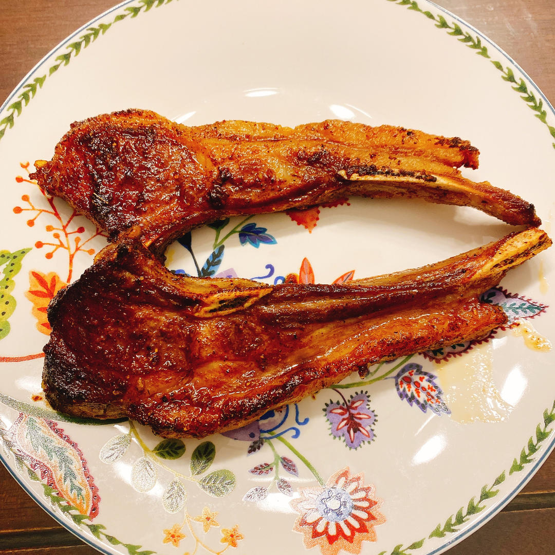 五分钟快手孜然香煎羊排