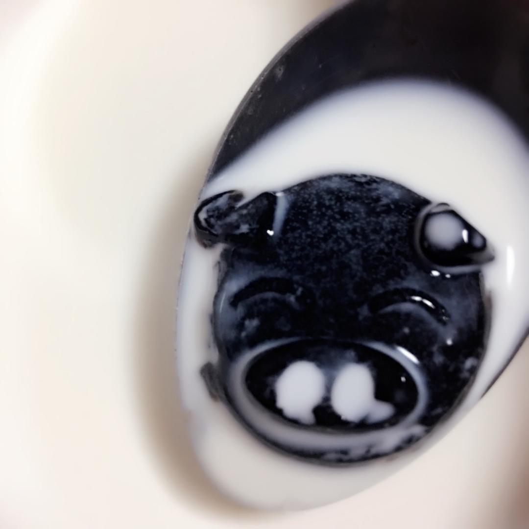 烧仙草奶抹茶