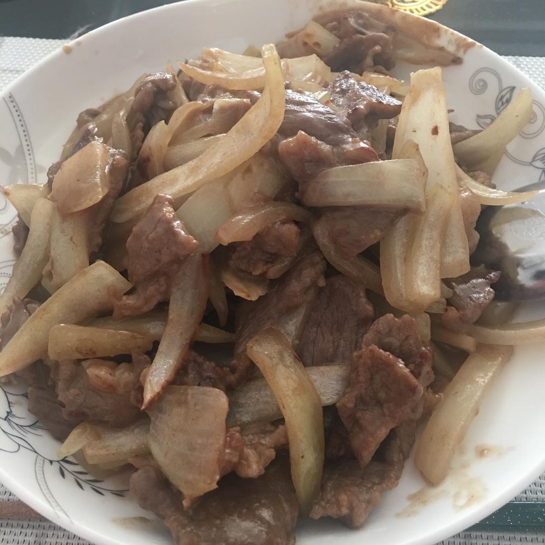 洋葱蚝油牛肉