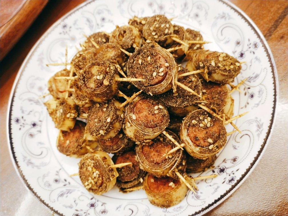 豆腐皮这样做～比肉还好吃