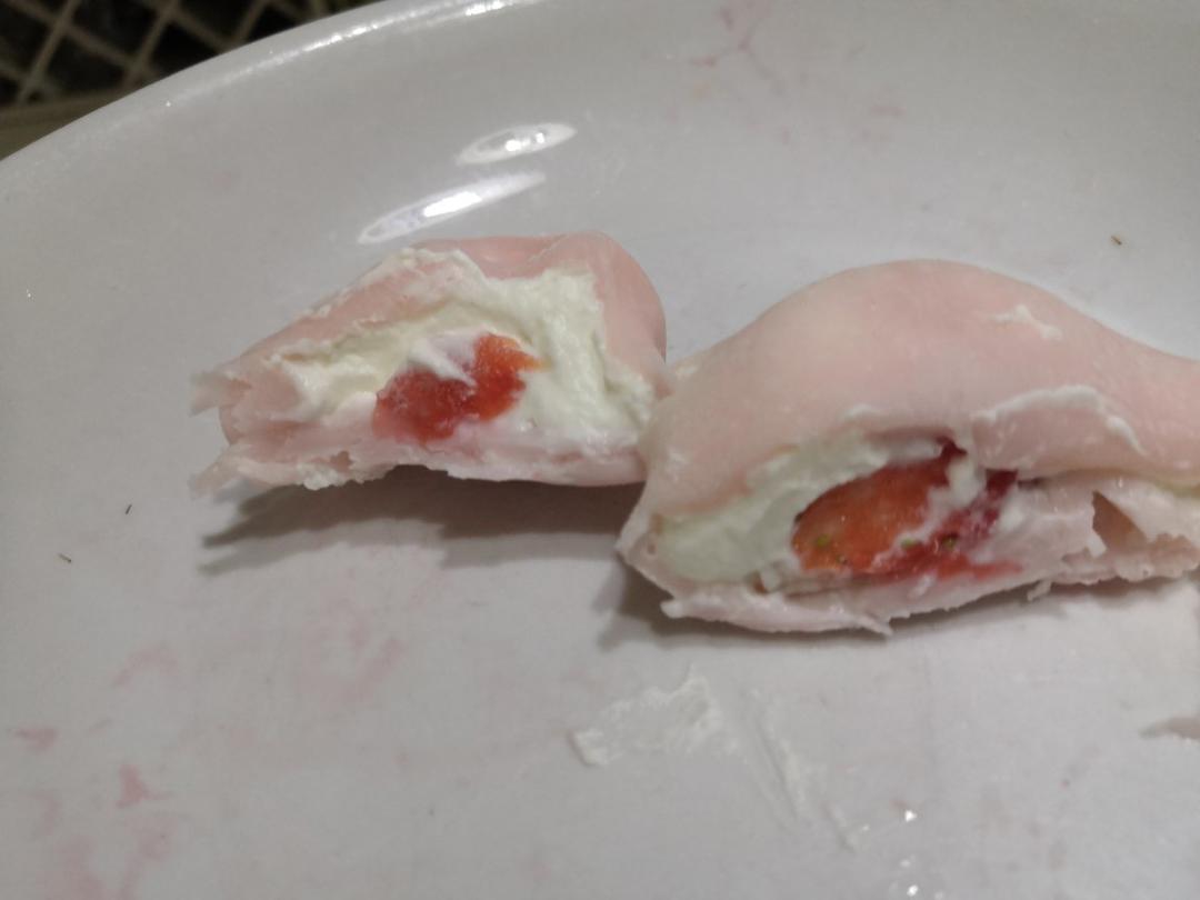 糯叽叽的草莓大福（超简单）