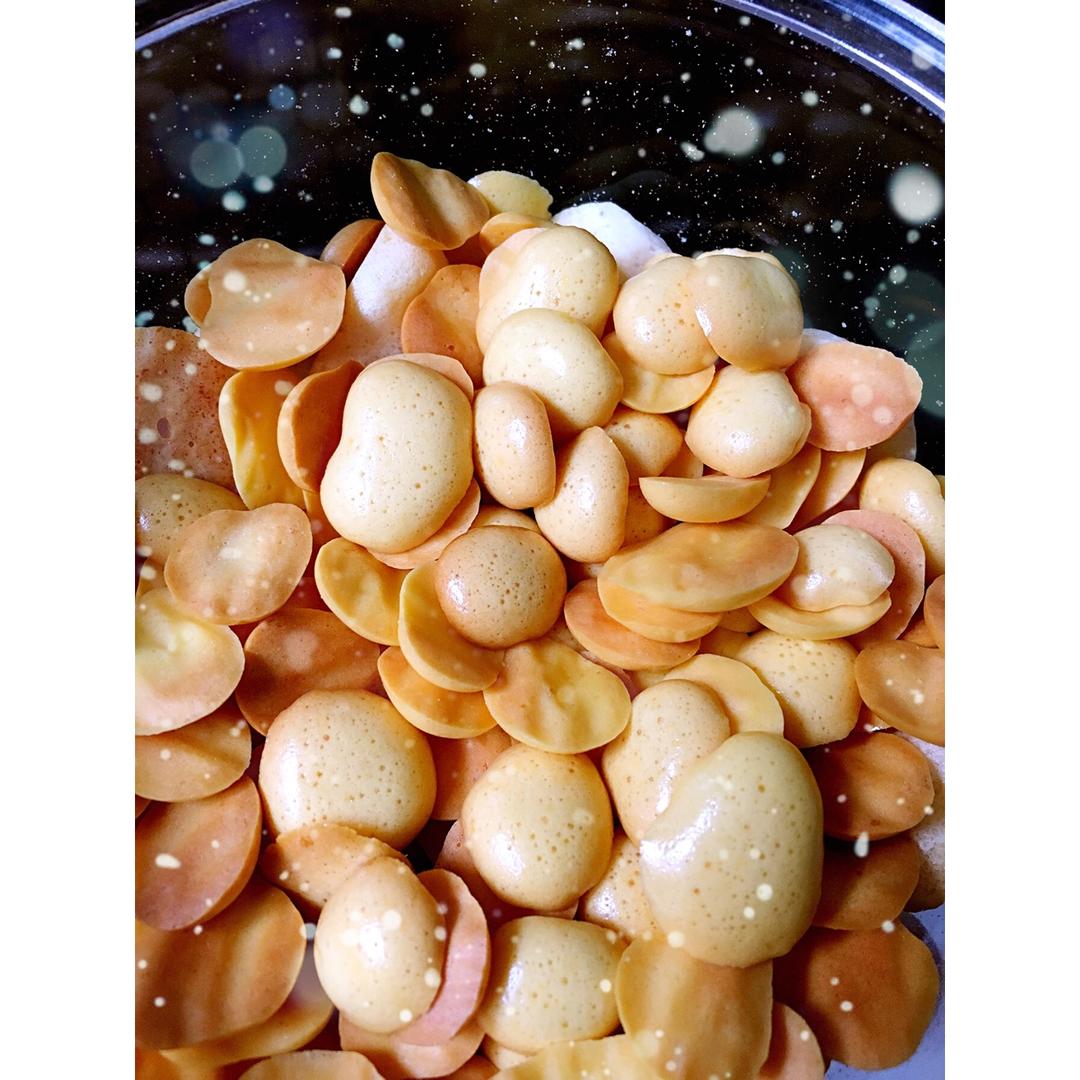 入口即化的无添加蛋黄溶豆