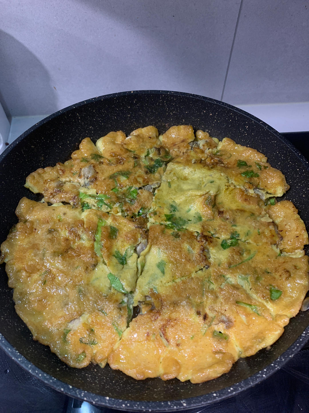 蚝烙【蚝烙煎】香煎牡蛎 海蛎煎