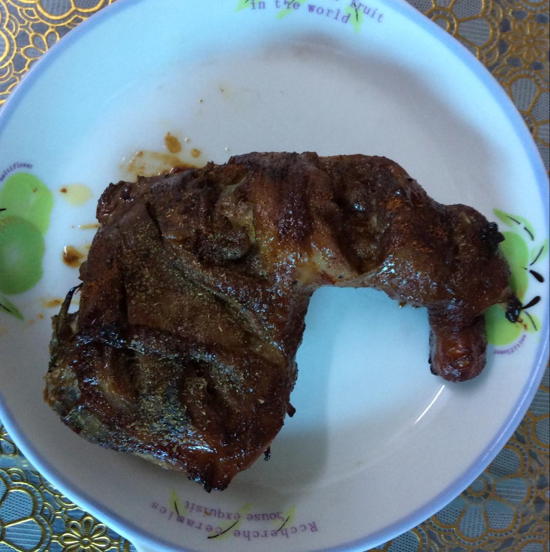 烤鸡腿（烤箱版超简单）