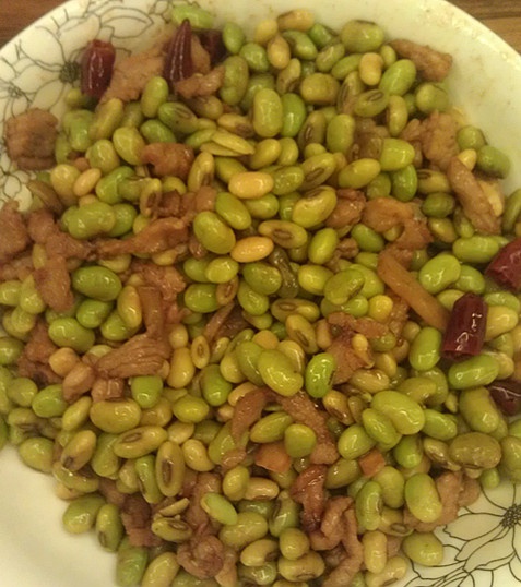 毛豆肉丝