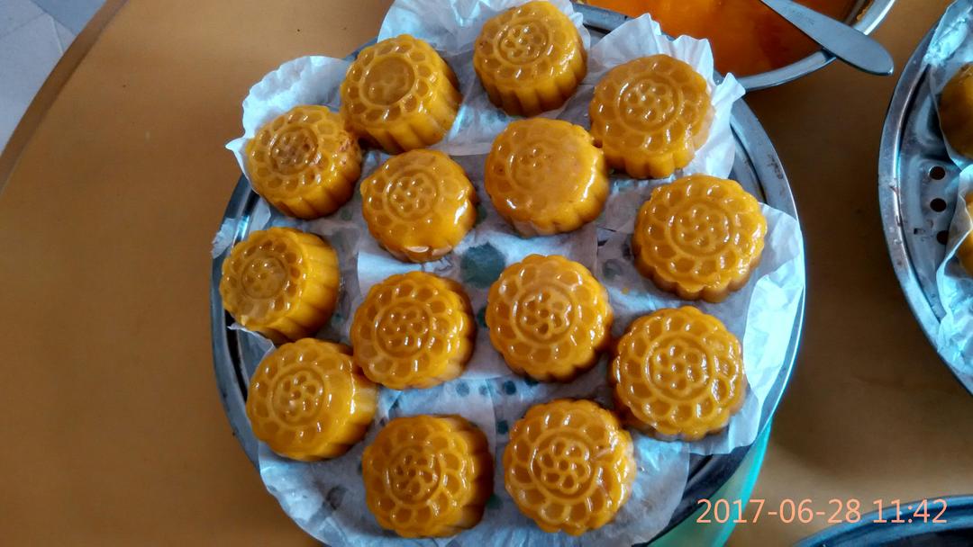 南瓜糯米糍的做法