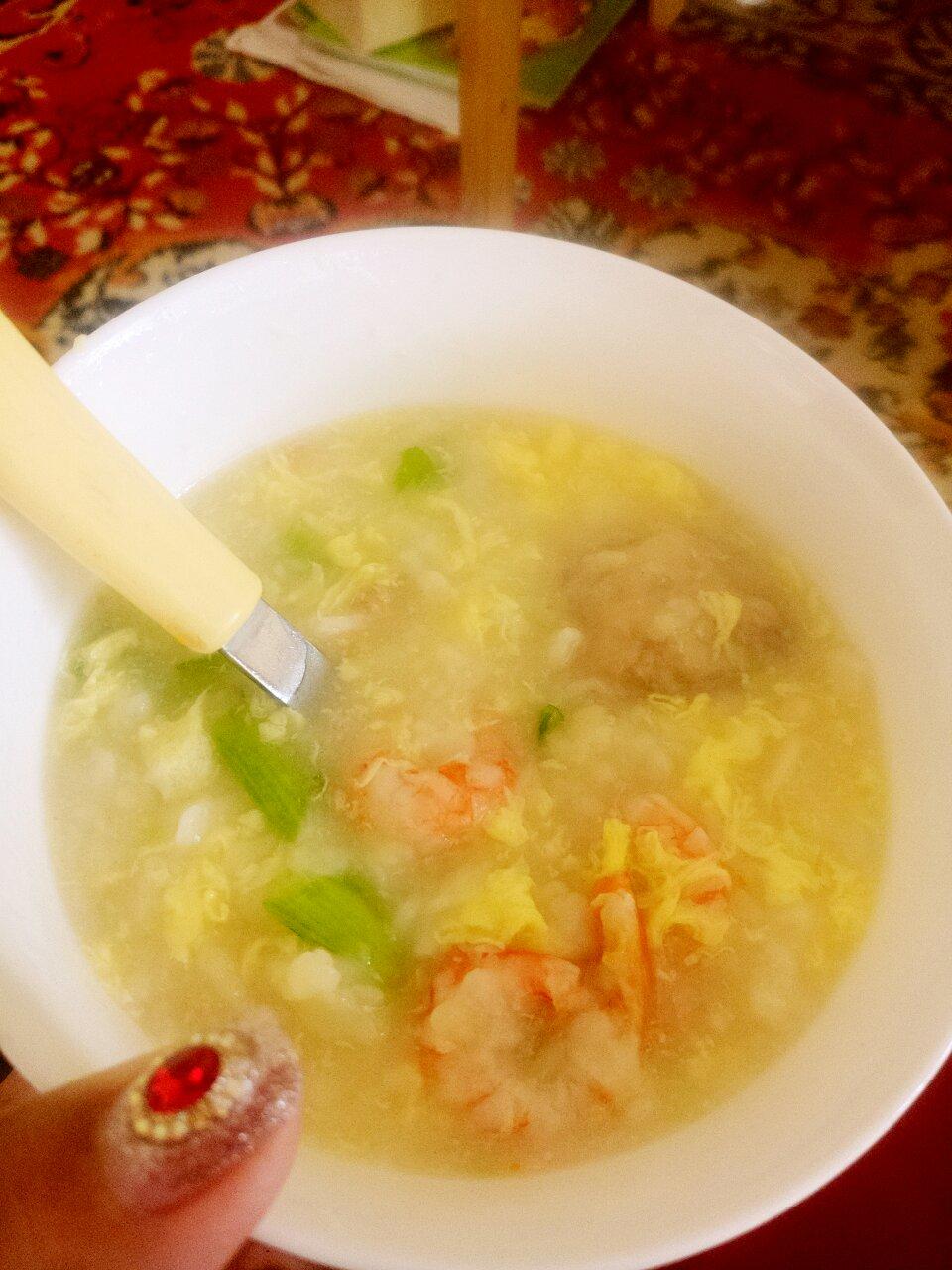 海鲜疙瘩汤