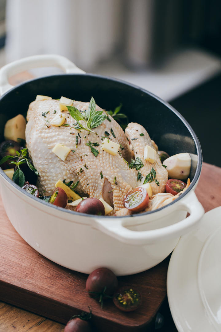 黄油烤鸡（养生版）