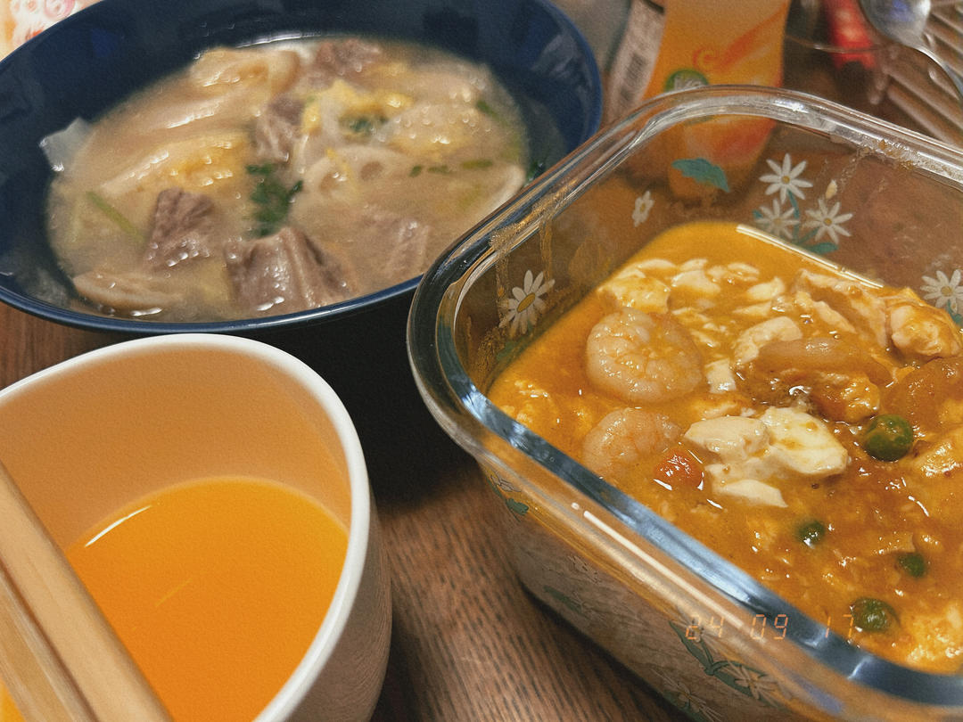 番茄炖牛腩