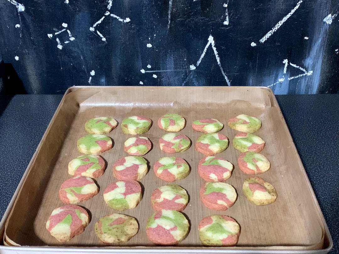 （低糖版）超酥大理石曲奇饼干（紫薯味）宝宝辅食（零食）