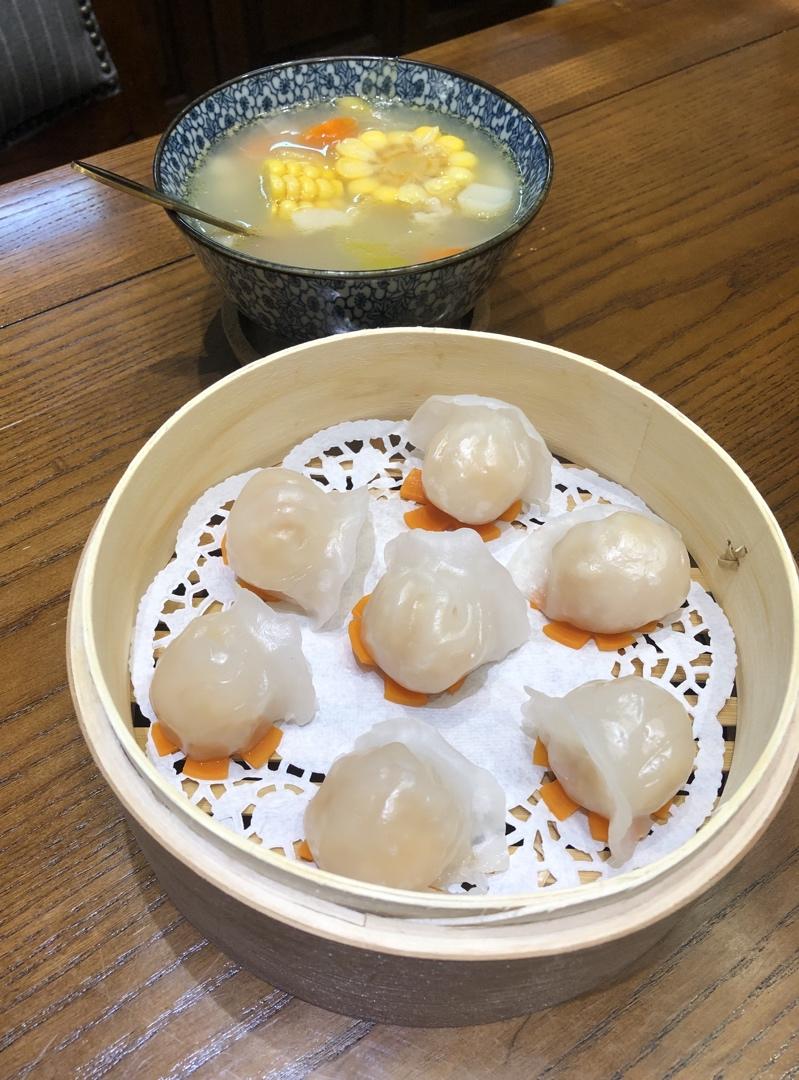 广式早茶水晶虾饺「miu的食光记」