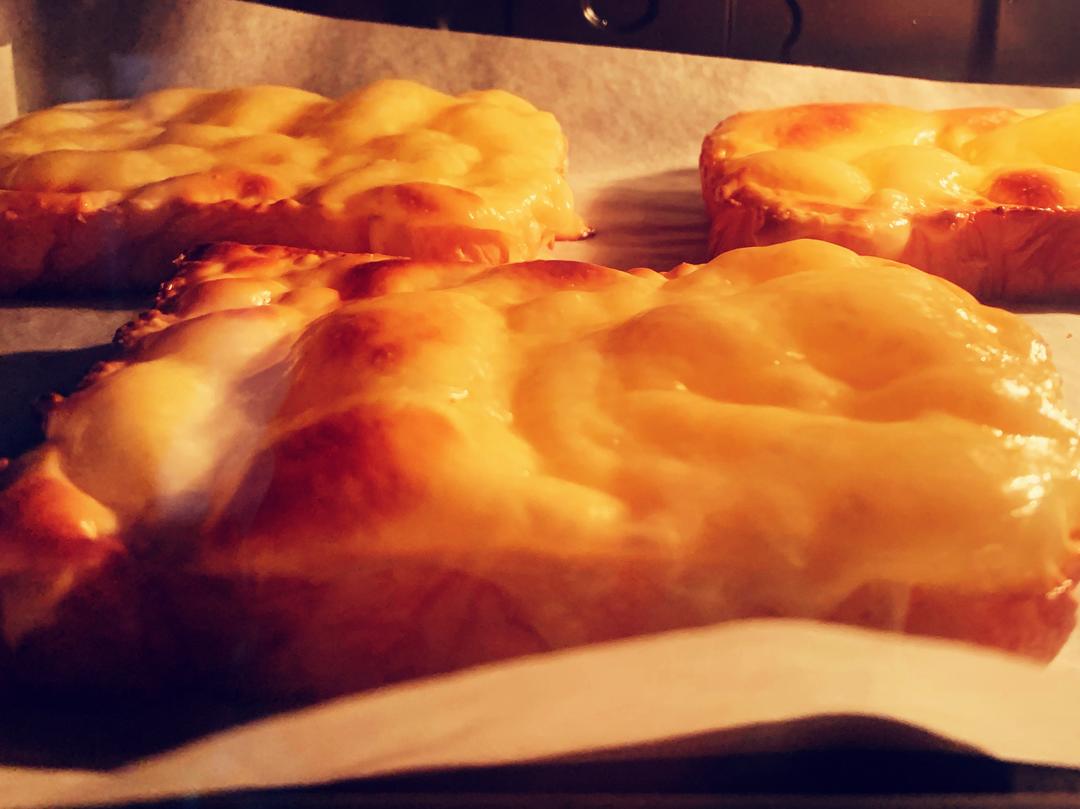 又是所有材料混一混抹一抹的岩烧乳酪吐司🍞的做法