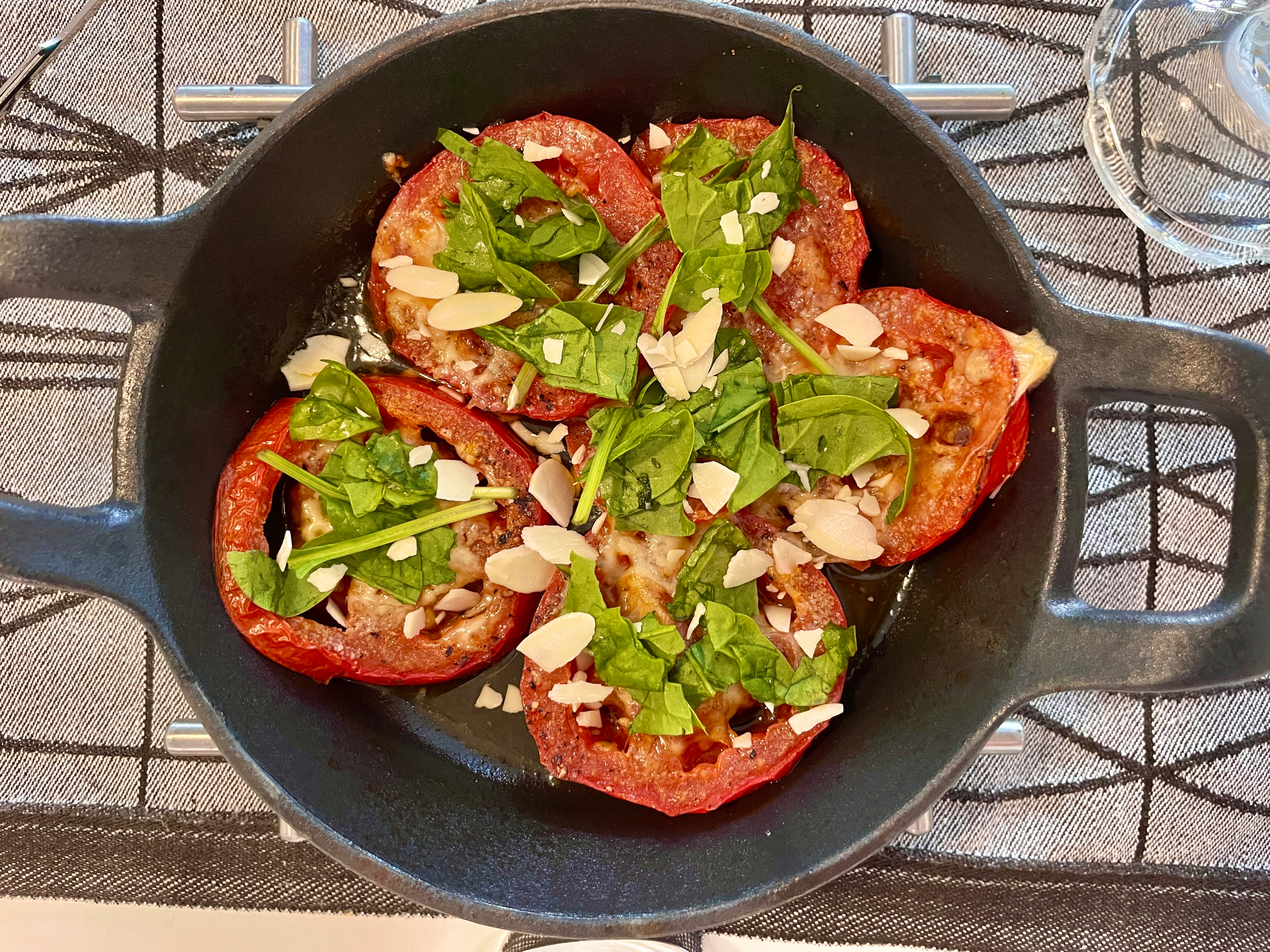 低脂健康-黑椒烤番茄