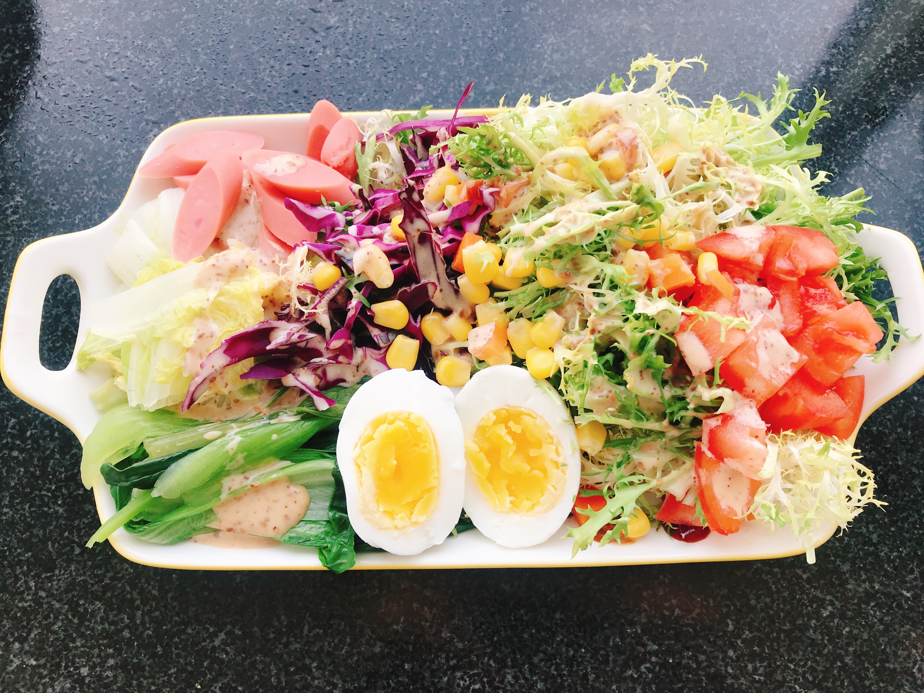 减脂餐🌟月瘦十斤｜低卡健康｜简单易做｜蔬菜沙拉的做法