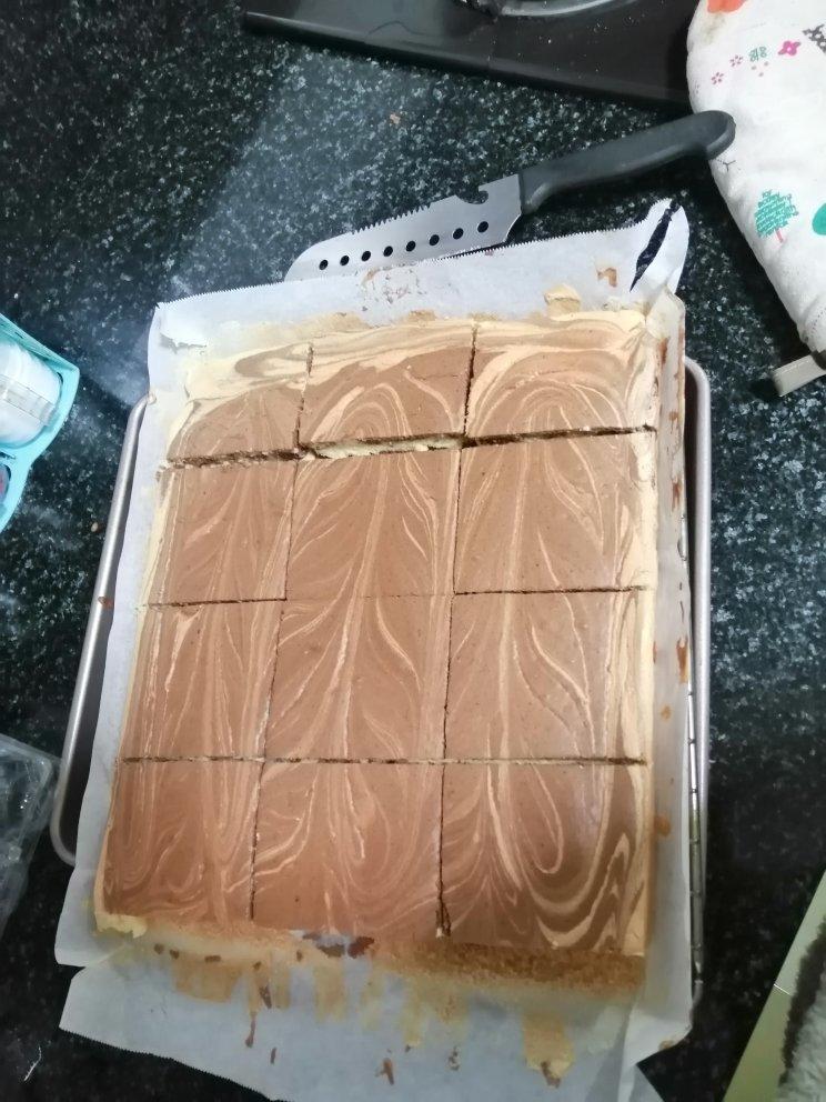 八寸巧克力拉花戚风蛋糕
