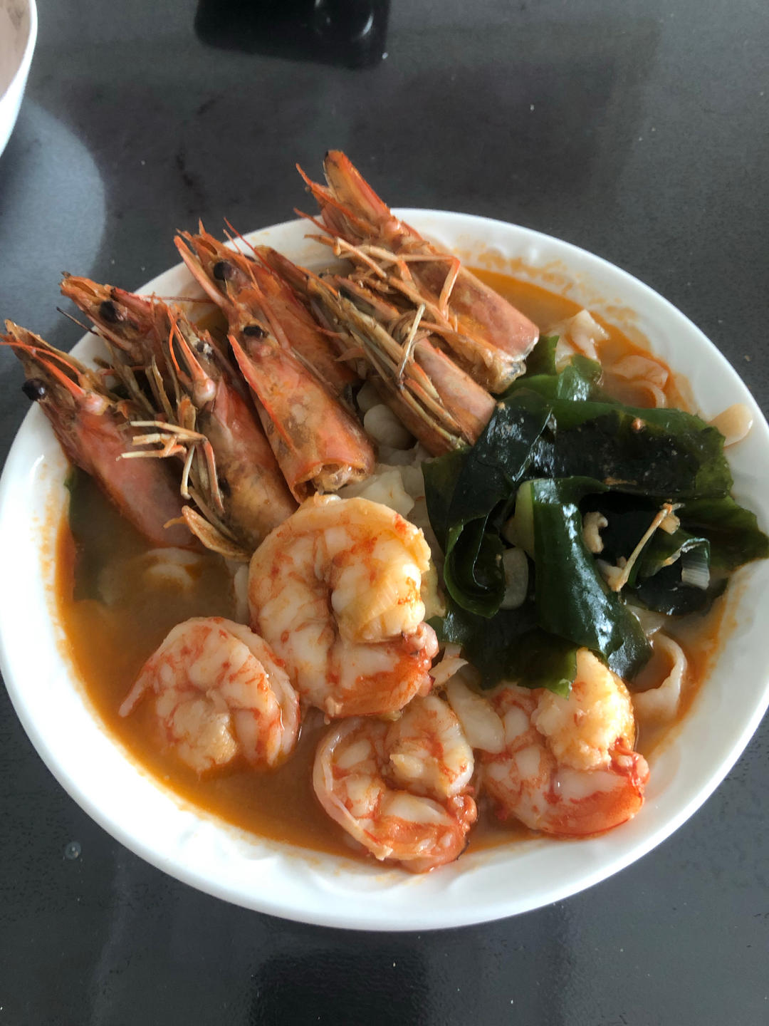 100%可以征服任何味蕾的鲜虾面