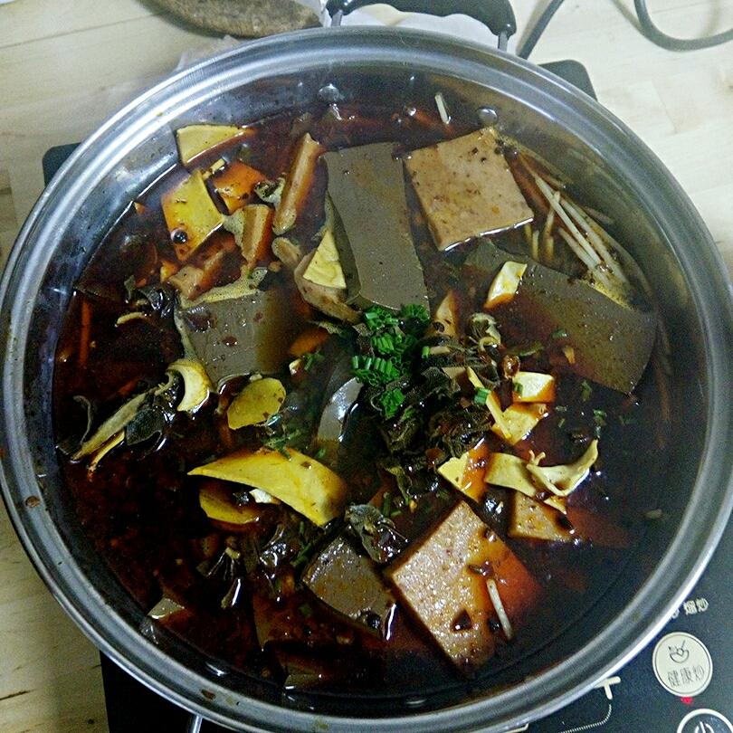 香辣毛血旺