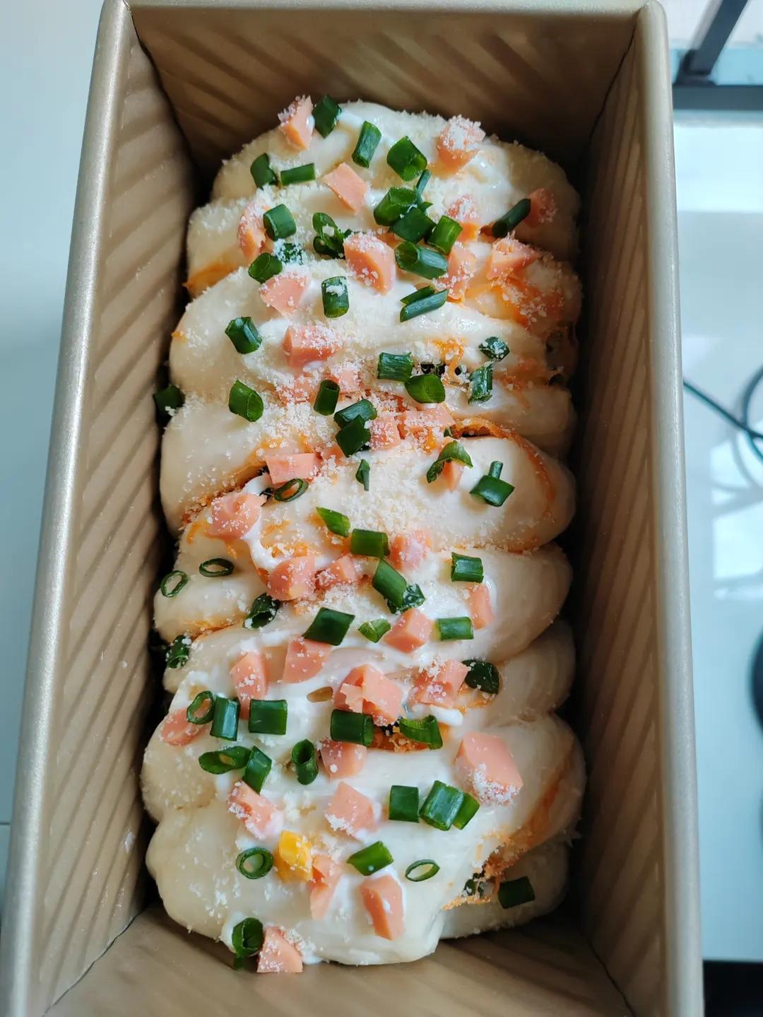 肉松吐司【超多料香爆马苏里拉】