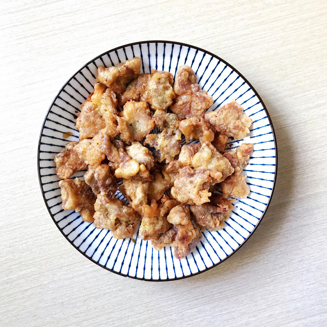 椒盐小酥肉（椒盐里脊）
