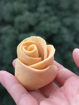 好看又好吃的南瓜馒头和玫瑰花馒头的做法 步骤14