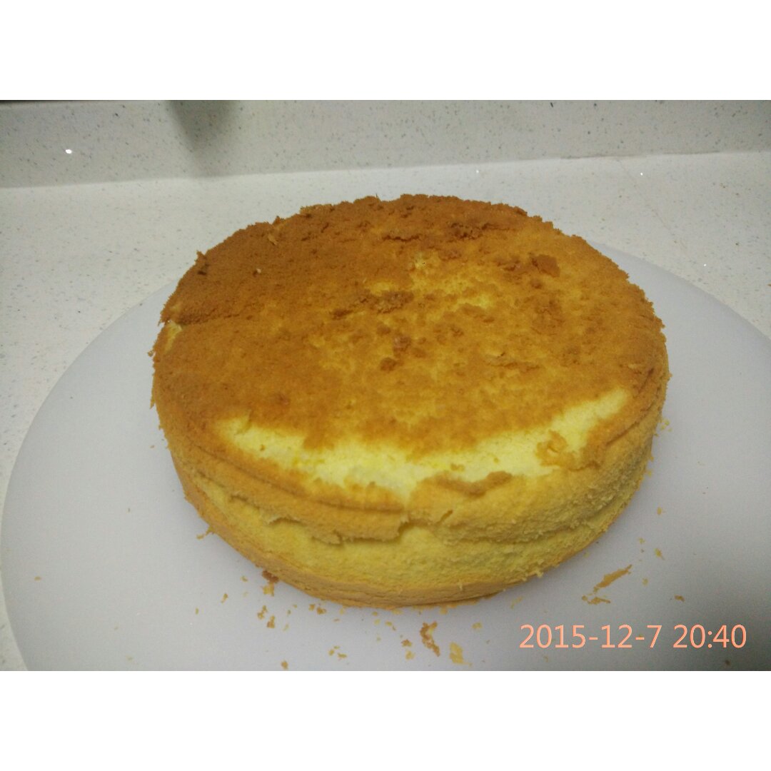 八寸戚风蛋糕