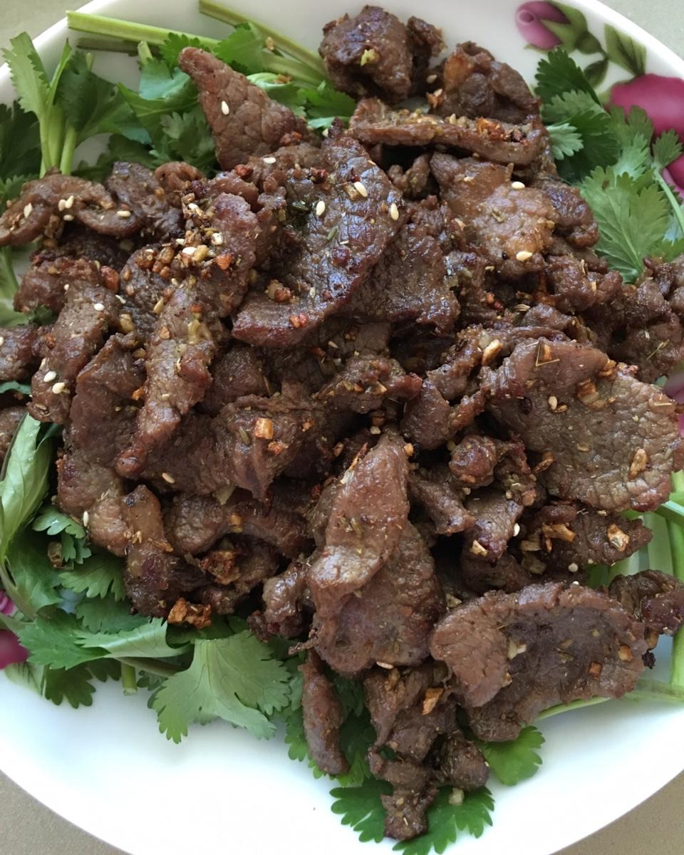 iko597做的孜然牛肉