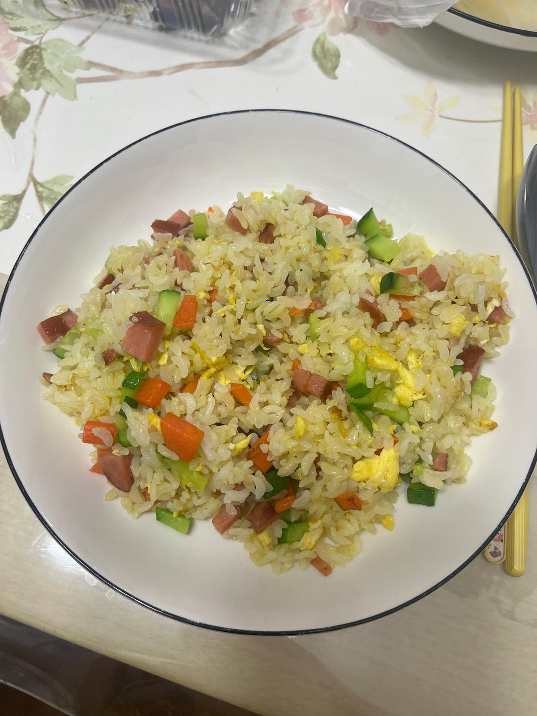 极速粒粒分明蛋炒饭
