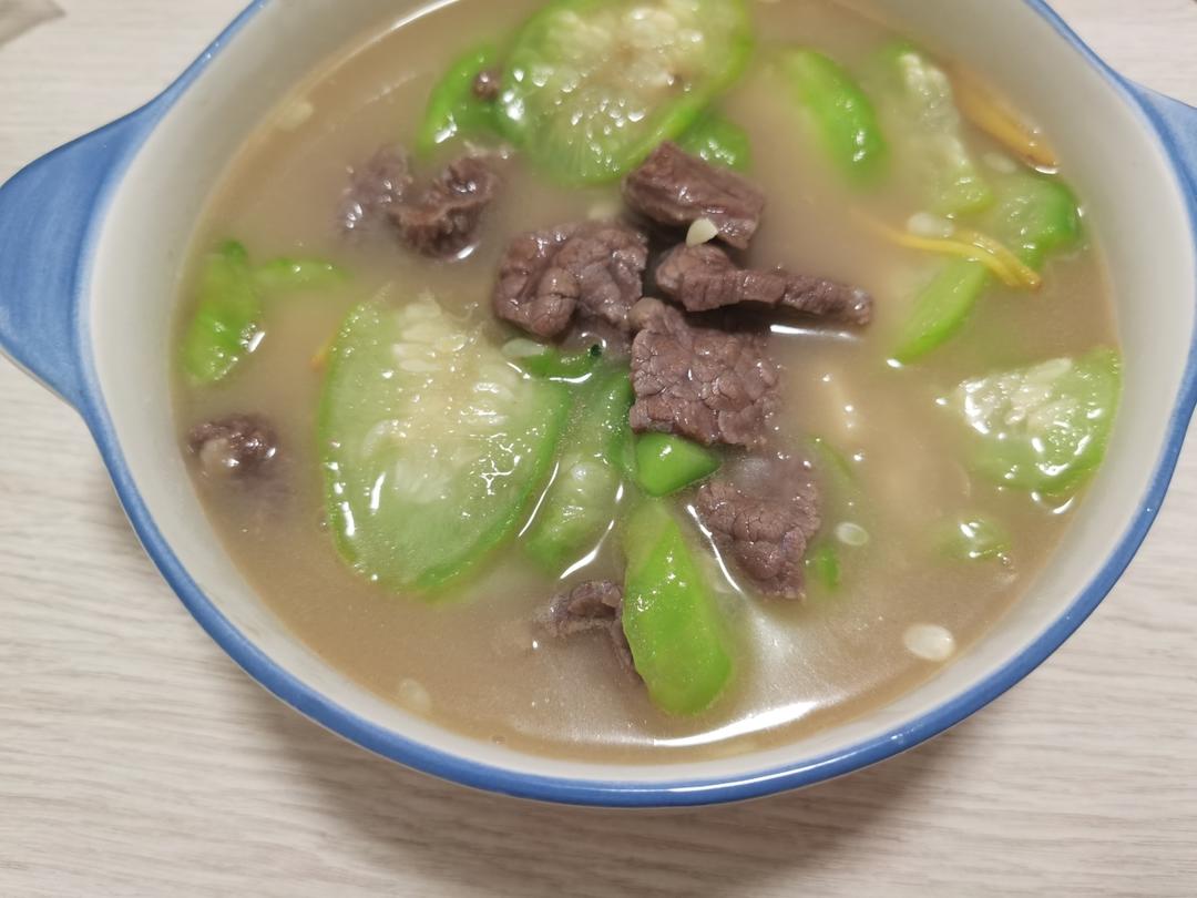 丝瓜炒肉（清淡）