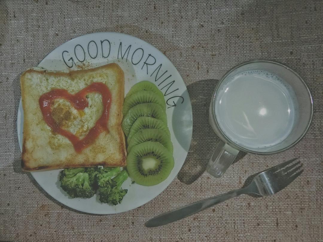 电饼铛版吐司煎蛋