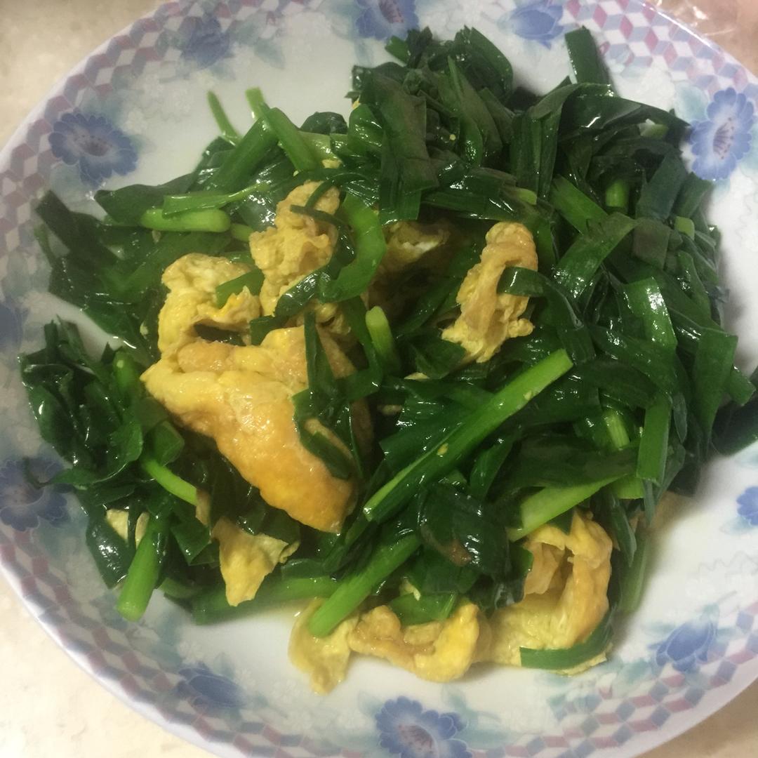 快手韭菜炒鸡蛋