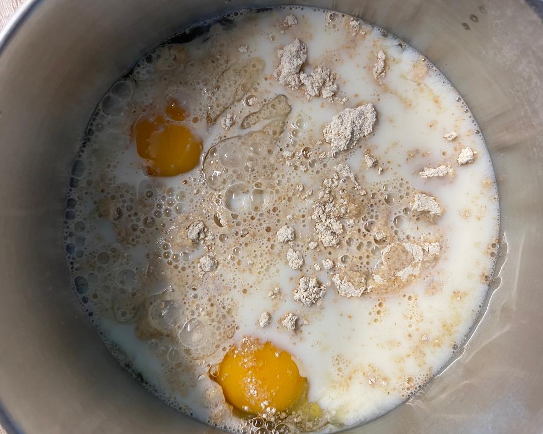 纯奶手撕吐司的做法 步骤1