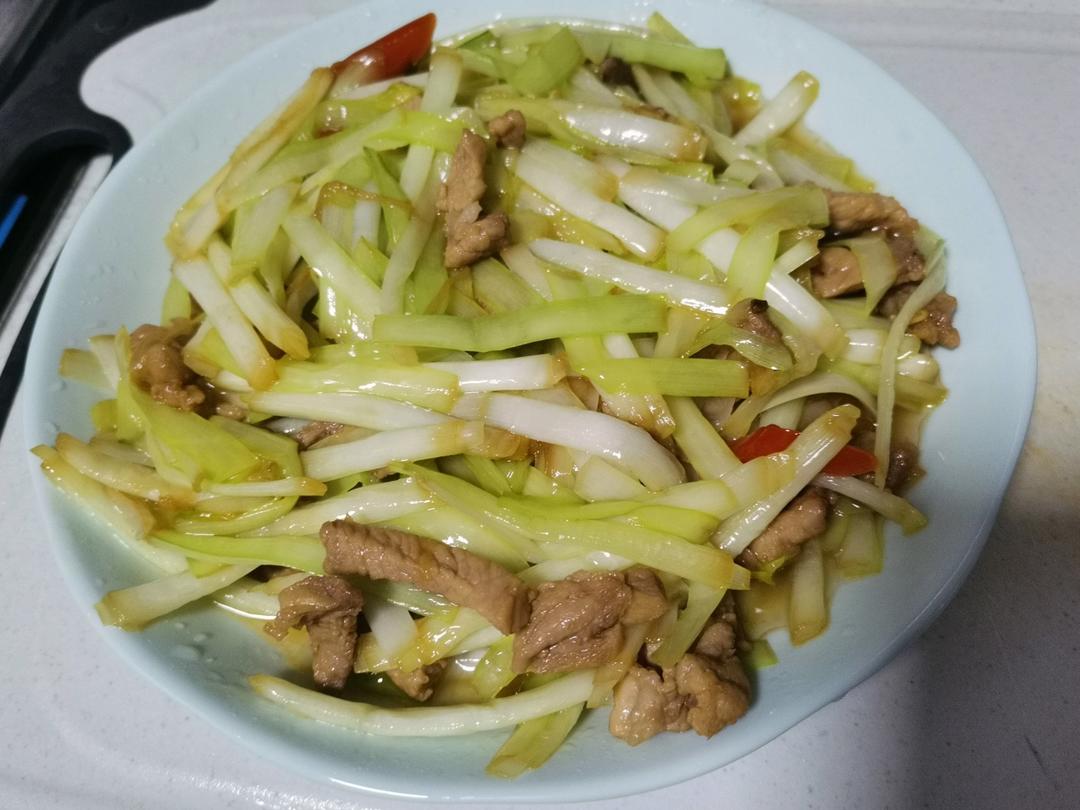 最好吃的韭黄炒肉