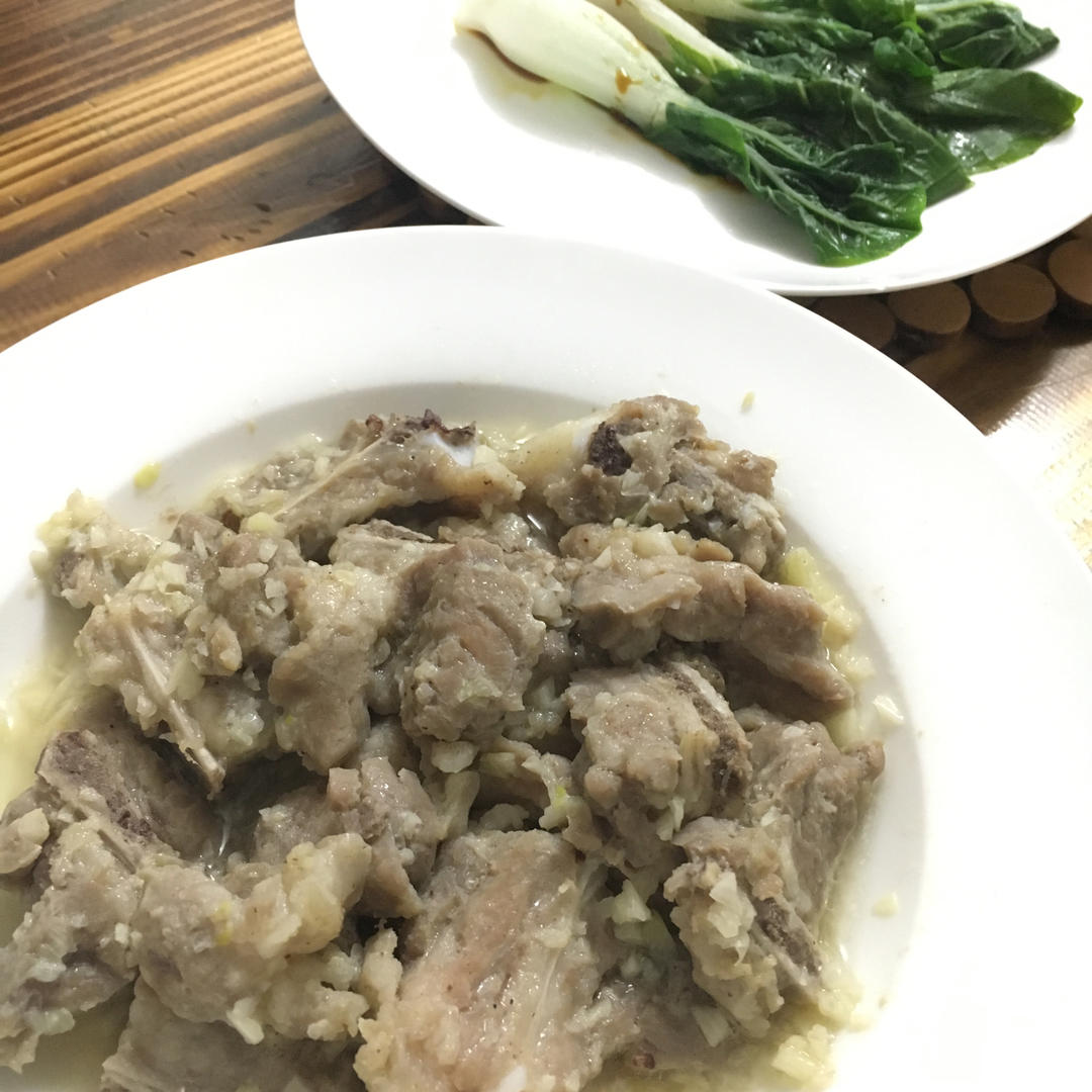 蒜蓉蒸排骨
