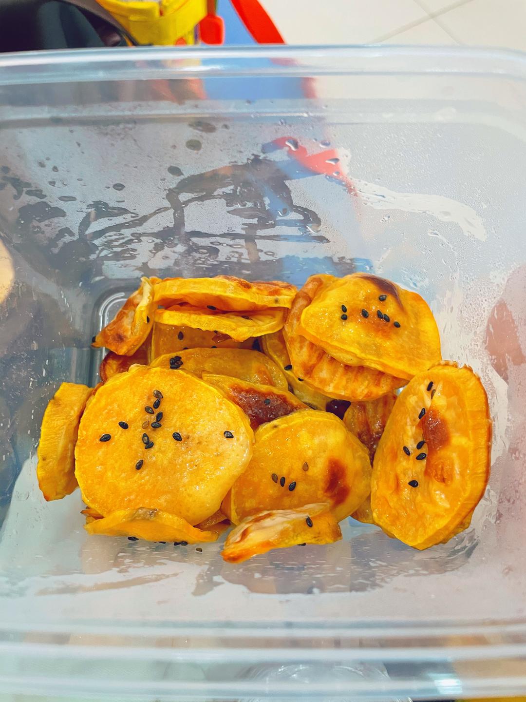 超简单烤地瓜片