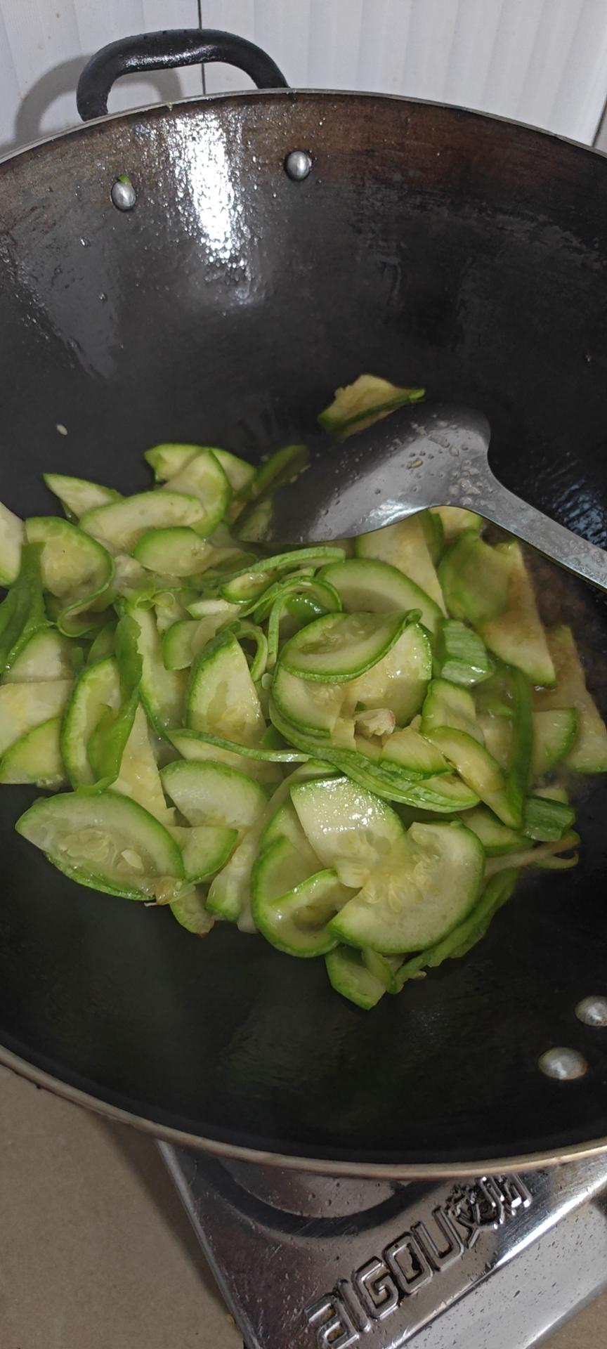 清炒西葫芦，五分钟快手菜